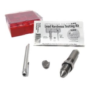 lee lead hardness testing kit|lee hardness testing kid brinell.